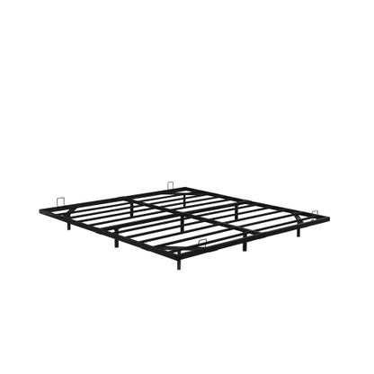 Queen Size Floating Bed Frames with LED Lights, Metal Platform Bed , Solid and Stable, Noise Free, No Box Spring Needed, Easy Assembly