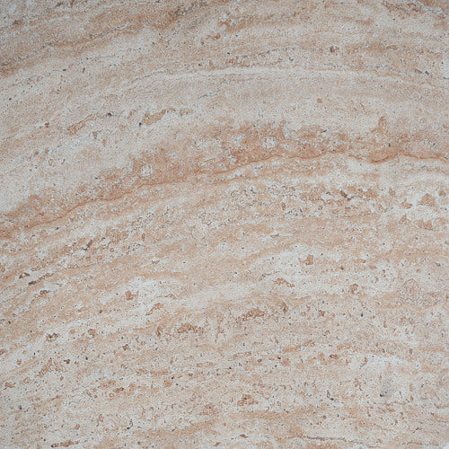 Outdoor/Indoor Lightweight Concrete Side Table With Side Handles,Travertine Finish