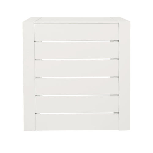 outdoor table C-SHAPED TABLE WHITE