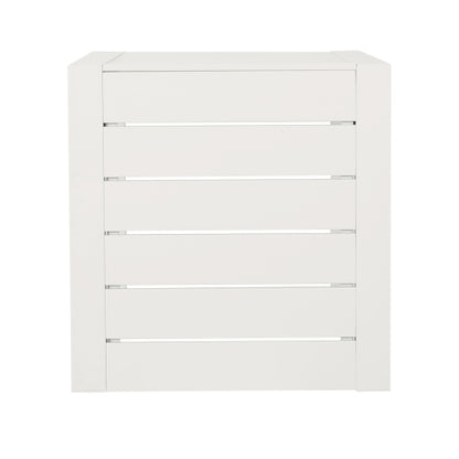 outdoor table C-SHAPED TABLE WHITE