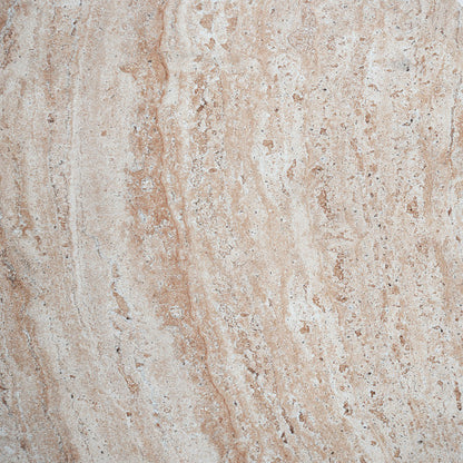 Outdoor/Indoor Lightweight Concrete Side Table,Travertine Finish