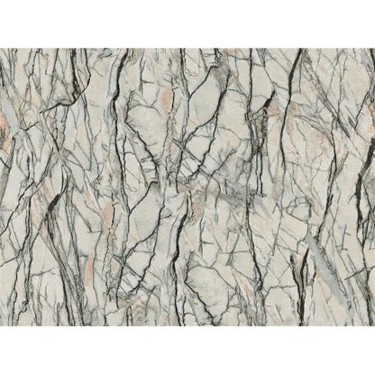 Waverly Wide Mantel with Linear Electric Fireplace & Crystal Ember Bed