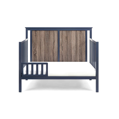 4-in-1 Convertible Crib Midnight Blue/Vintage Walnut
