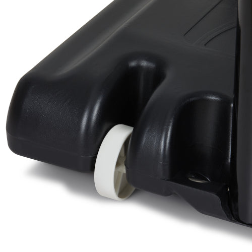 4 10ft Adjustable Height Basketball Hoop Portable Backboard System 44inch with Wheels and Fillable Base