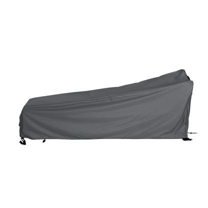 Shield Outdoor Slope Chaise Lounge Cover, Dark Gray