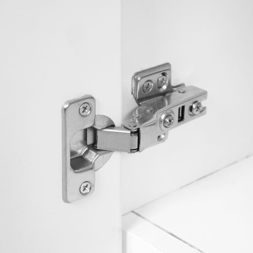 36" Bathroom Vanity with Ceramic Sink, Standard and Double-Layer Drawers, Soft Close Doors, Adjustable Shelves, Modern Storage Cabinet for Small and Medium Bathrooms