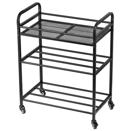 3 Tier Filament Storage Rack 3D Printer Spool Holder with Wheels 60 Spool Capacity