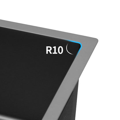 33x21x10"Farmhouse Apron Single Bowl Stainless Steel Kitchen Sink