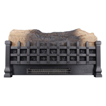 20 inch Electric Fireplace 3D Log set insert, Free Standing Fireplace Heater for Indoor