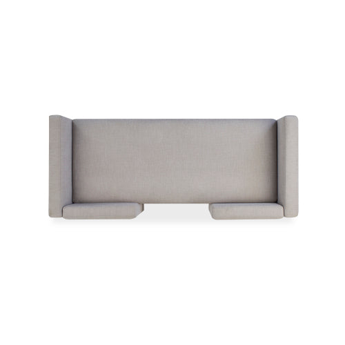 47" Ottoman with Storage,Upholstered Entryway Bench for Bedroom and Living Room,End of Bed Bench with Metal Base, Grey. Modern style