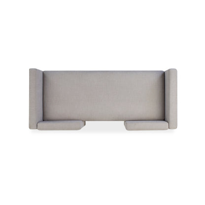 47" Ottoman with Storage,Upholstered Entryway Bench for Bedroom and Living Room,End of Bed Bench with Metal Base, Grey. Modern style