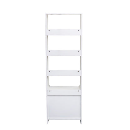 Night Stand with Bookshelf, Night Stand with 2 Storage Drawers for Bedroom