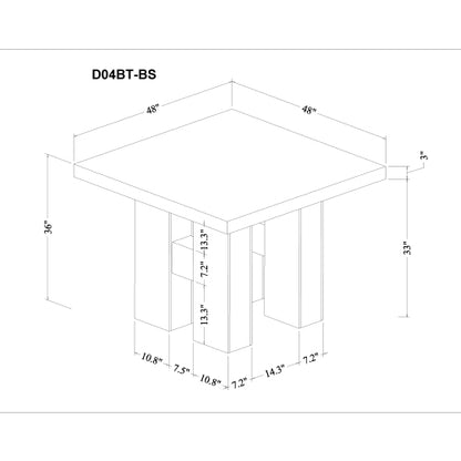 NATURAL BAR TABLE