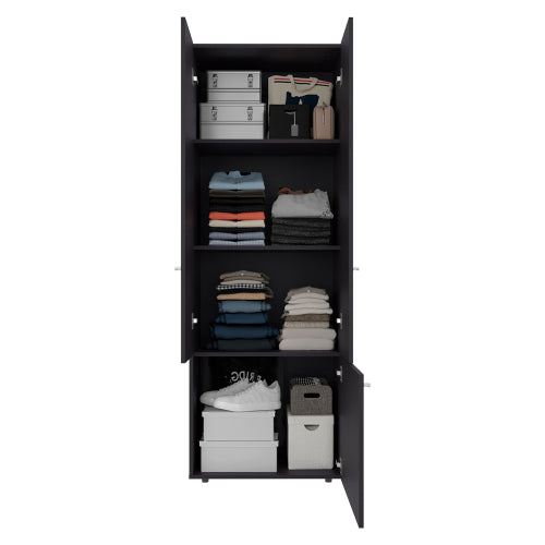 Armoire Extension Duo, Bedroom, Black