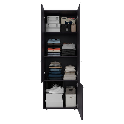 Armoire Extension Duo, Bedroom, Black