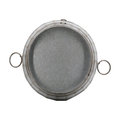 22.5x22.5x26" Drum Side Table