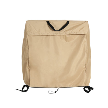 Shield Outdoor Slope Chaise Lounge Cover, Beige