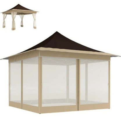 Spacious Pop Up Tent,Canopy Tent with Mesh Netting,with Carry Bag,for Outdoor