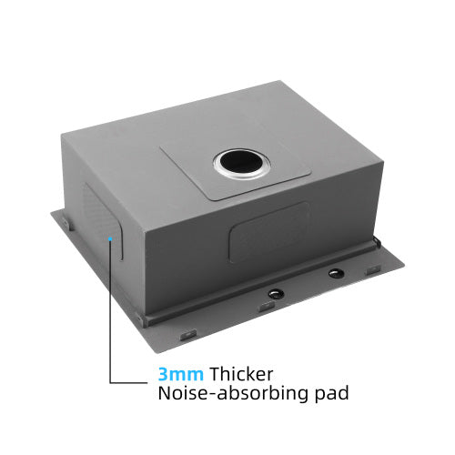 33x22x10"Drop-in Single Bowl Stainless Steel Kitchen Sink with Workstation