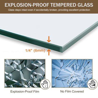 56-60 in. W x 72 in. H Double Sliding Shower Door, Semi-frameless Bypass Bathroom Sliding Door with 1/4" (6mm) Tempered Glass for Walk-in Shower, Chrome 24D03-60CX