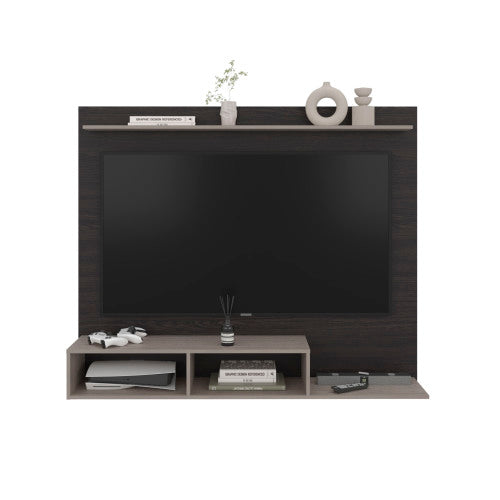 Bethune 65" TV Entertainment Center Modern Media Console with Storage for Gaming & wenge and positano