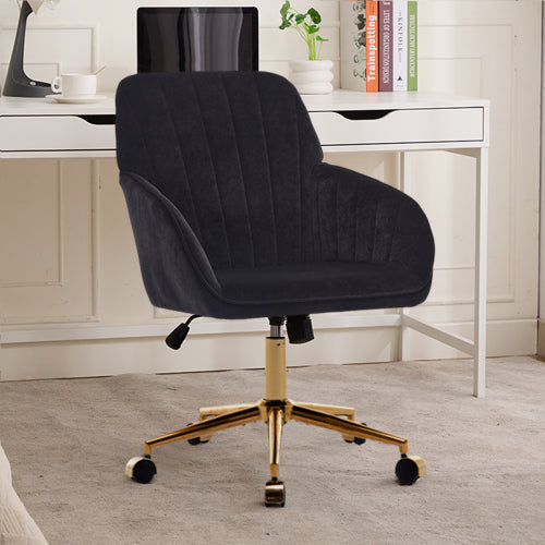 Adjustable Office Chair, Home Bedroom, Ergonomic Swivel Chair, Backrest Seat, Comfortable for Long Sitting