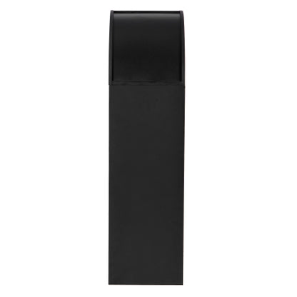 43 Inch Black Arched 4-Tier MDF Bookshelf Home Decorative Storage Display Shelf