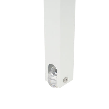 Outdoor Chaise Lounge Chair Set of 2, Aluminum Adjustable Outside Chair for Pool Patio Beach Yard