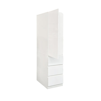 Kitchen Pantry Storage Cabinet with Doors, Shelves and Drawers