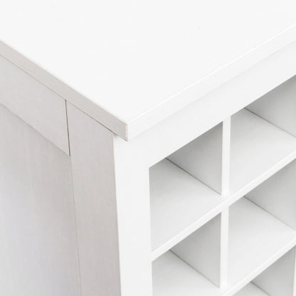 WHITE color modular 32  wine bar cabinet Buffet Cabinet