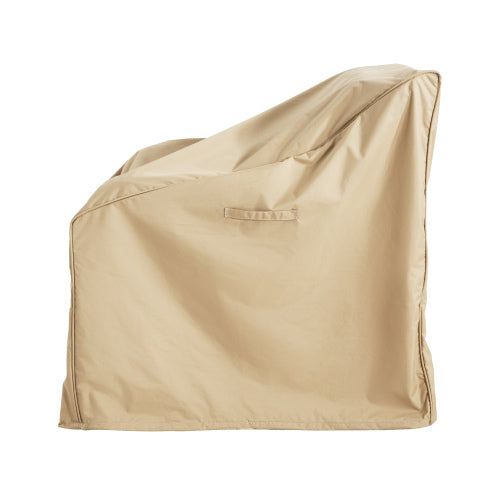 SHIELD PATIO OUTDOOR CLUB CHAIR COVER, BEIGE, SET OF 2