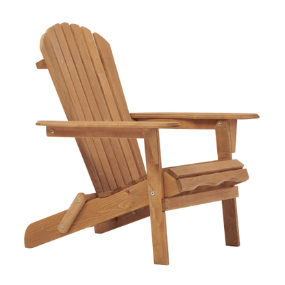 Outdoor Wooden Folding Chair Set of 2 with Pre-Assembled BackRest, Wood Patio Chair for Garden Backyard Porch Pool Deck Firepit