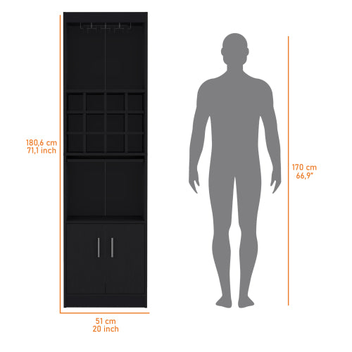 Bar Cabinet multistorage with wine storage