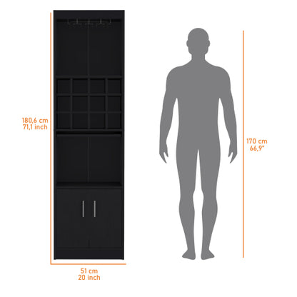 Bar Cabinet multistorage with wine storage