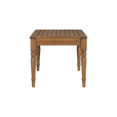 Acacia Classic Outdoor Coffee Table,Natural Finish