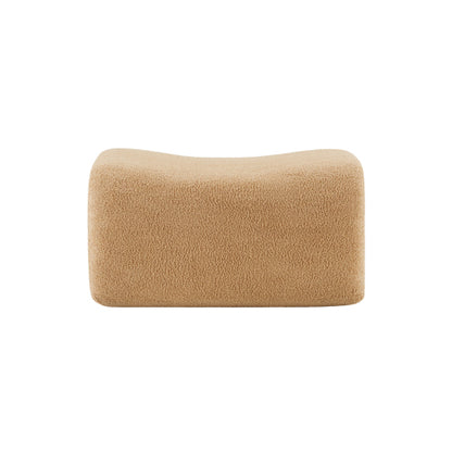 Teddy Fabric Ottoman Modular Sectional Sofa Accent Ottoman Camel