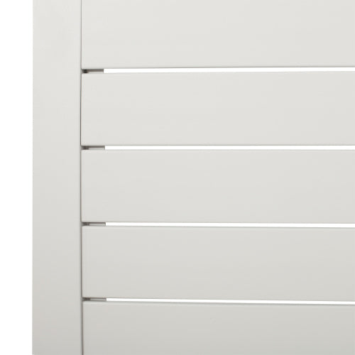 outdoor table C-SHAPED TABLE WHITE