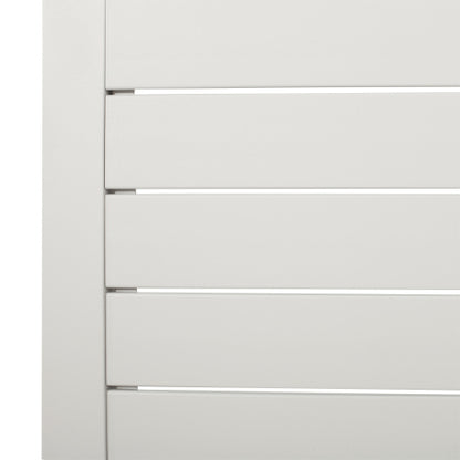 outdoor table C-SHAPED TABLE WHITE