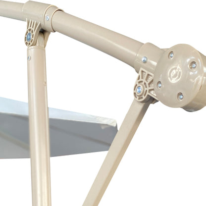 without Plastic base -10ft Offset Patio Umbrella