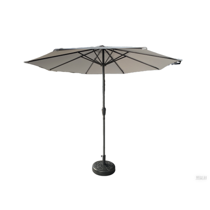 Outdoor Patio Aluminum Umbrella, Outdoor Table Umbrella,Market Umbrella with 8 Sturdy Ribs