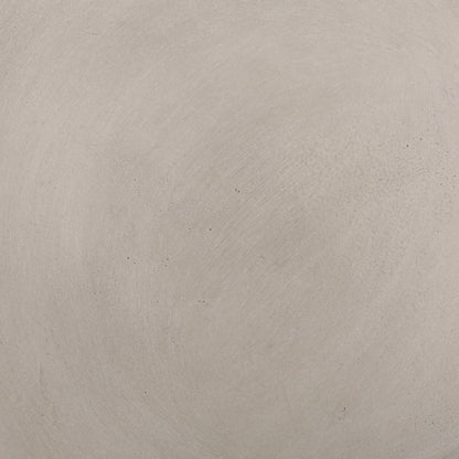 Outdoor LightWeight Concrete Side Table,Light Gray_70886.00