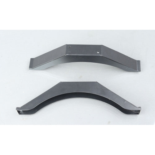 48 inch Curved Front Wall Mounted Electric Fireplace with remote and multi color flame & emberbed