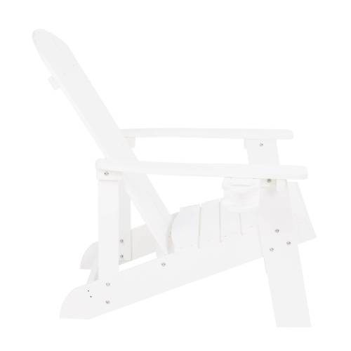 Lounge chair, suitable for all seasons: Outdoor lounge chair, made of sturdy HIPS material, equipped with 304 stainless steel accessories.