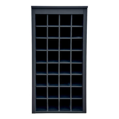 Black color modular 32  wine bar cabinet Buffet Cabinet