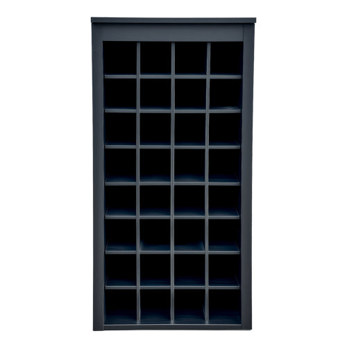Black color modular 32  wine bar cabinet Buffet Cabinet