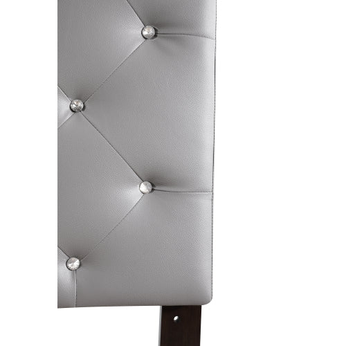 Stylish Casual Twin Headboard In Light Grey