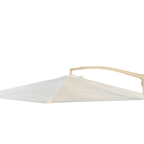without Plastic base -10ft Offset Patio Umbrella