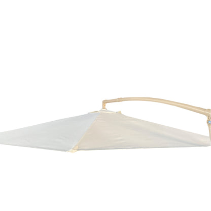 without Plastic base -10ft Offset Patio Umbrella
