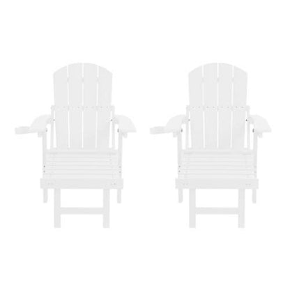 2-Piece All-Season Outdoor Lounge Chairs Perfect For Patio Chats & Garden Leisure Gatherings