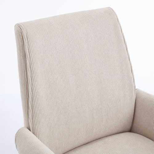 Mid-back liftable office chair, striped fabric, and ergonomically designed, is an excellent choice for working, studying or relaxing. The mid-back design provides a better sitting experience,White